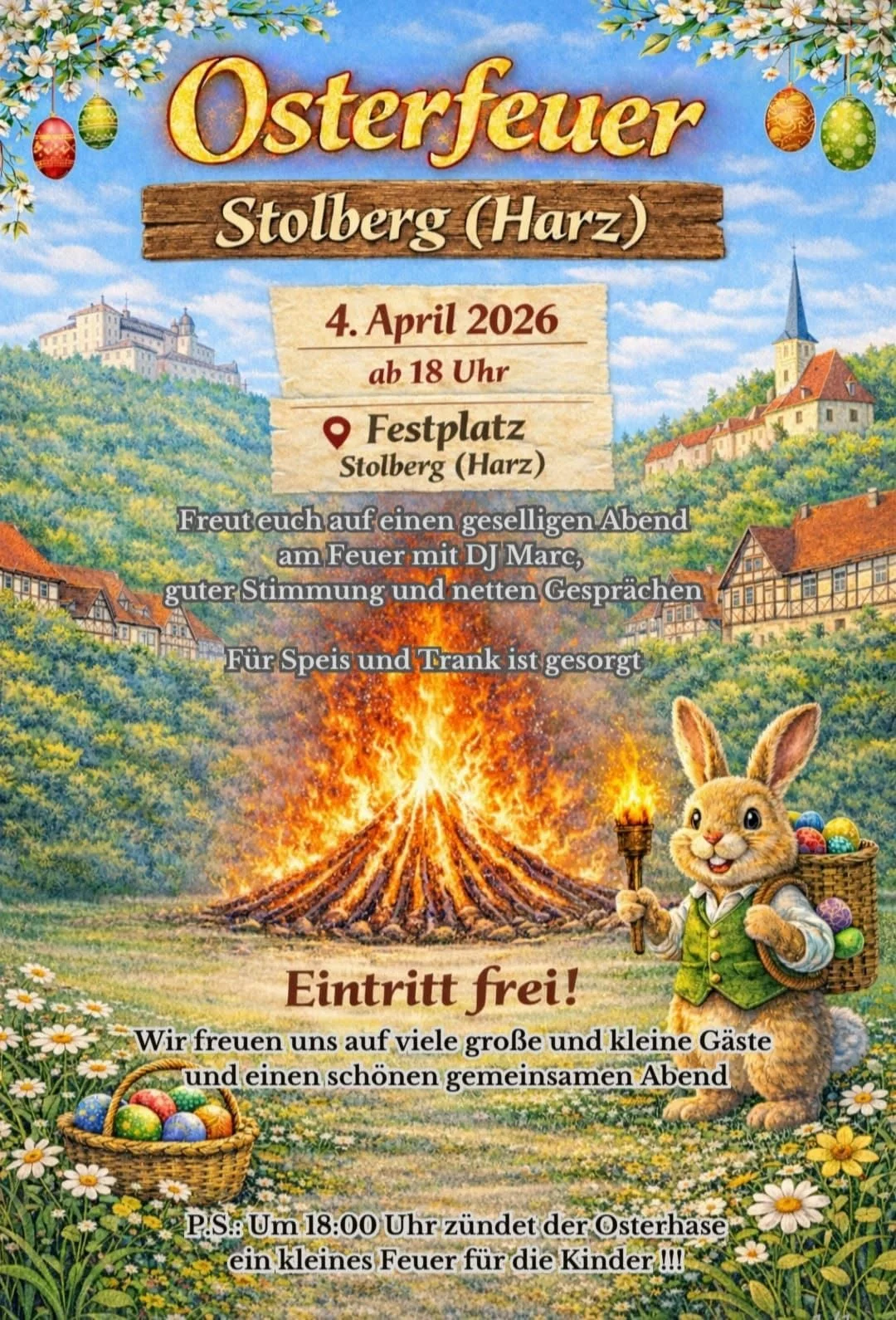 Ostergrüße aus Stolberg – Aufnahme 1